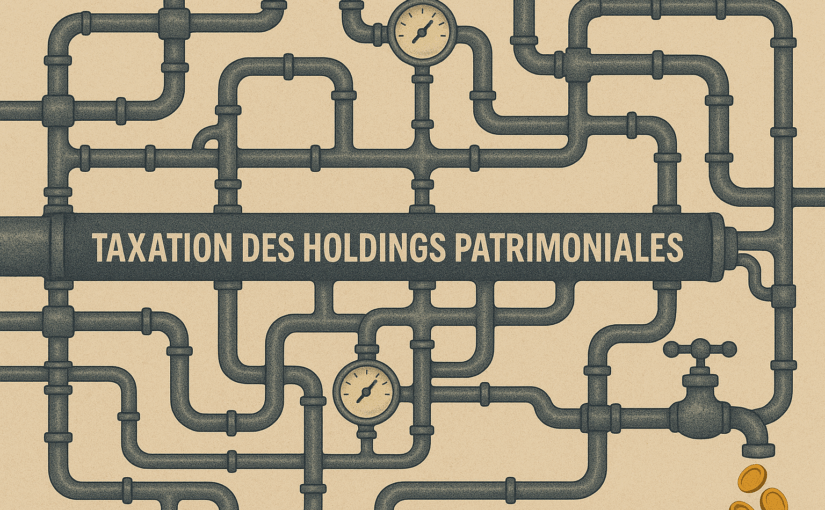 une robinetterie complexe de laquelle sort de l'argent